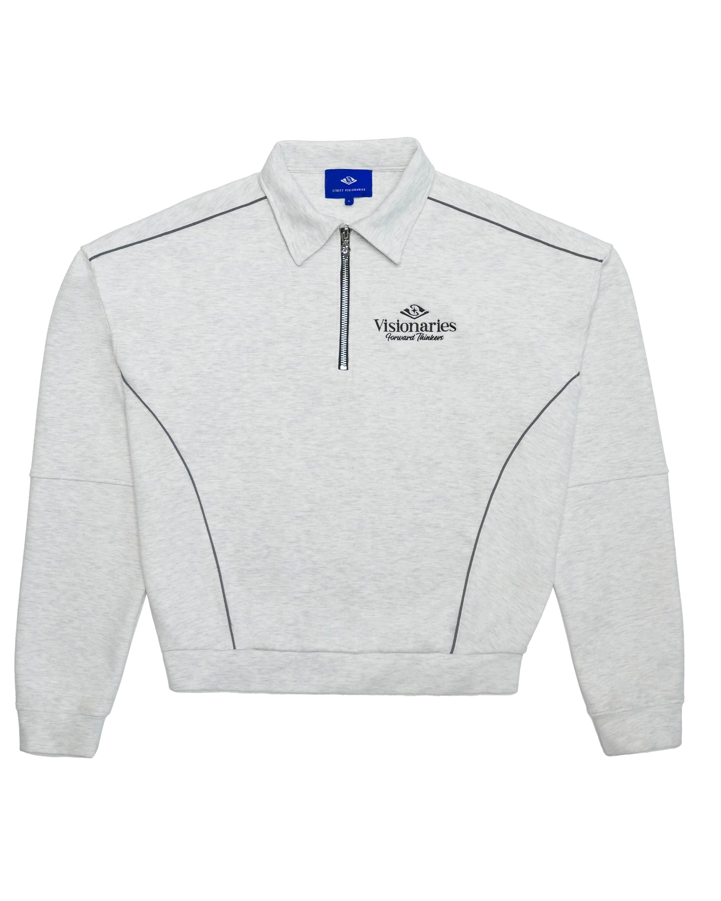 STV Visionaries  Half-Zip Sweat Shirt - Gray