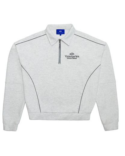STV Visionaries  Half-Zip Sweat Shirt - Gray