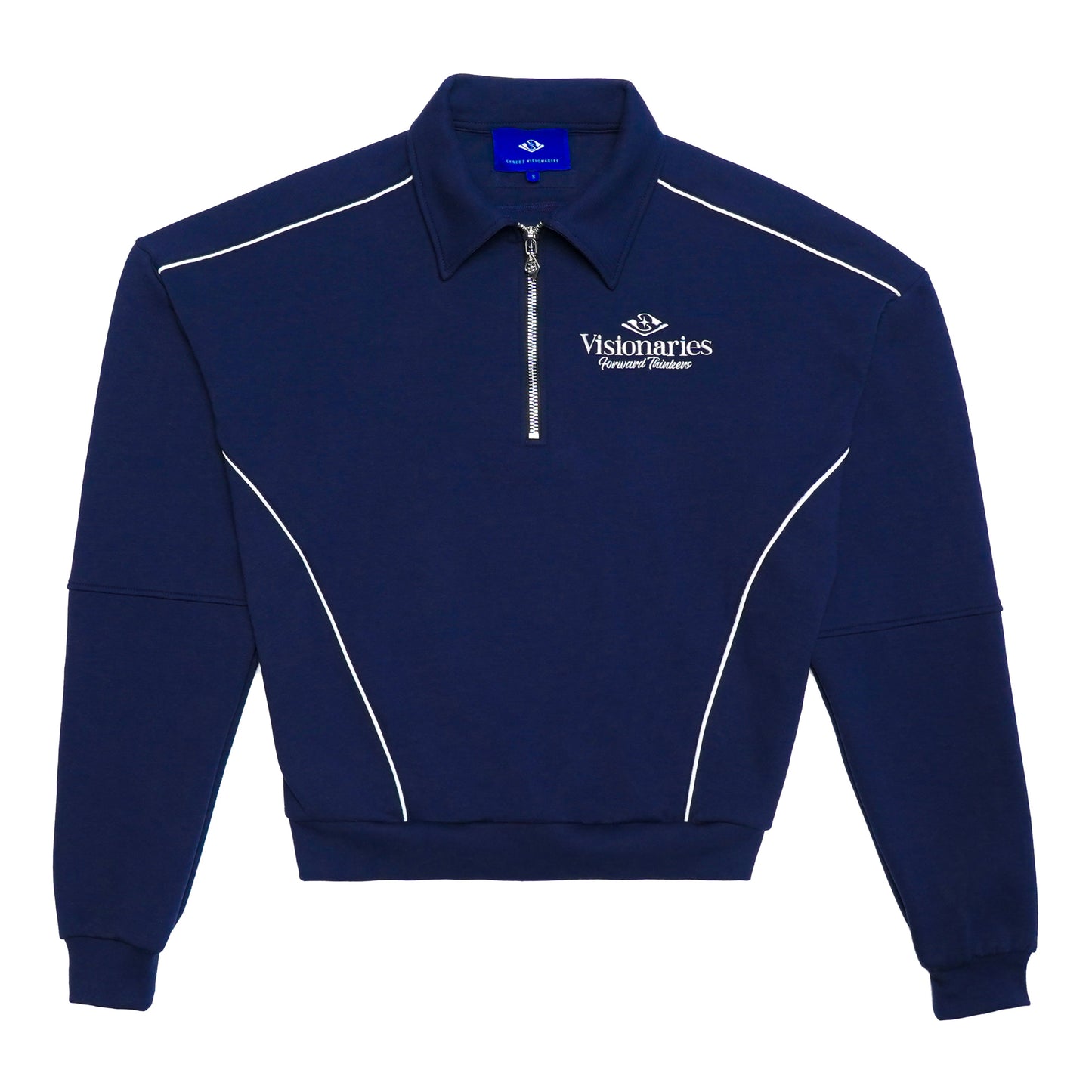 STV Visionaries Half-Zip Sweat Shirt - Blue