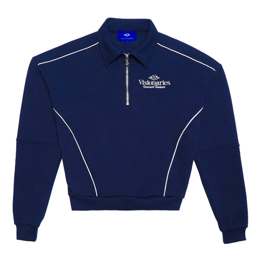 STV Visionaries Half-Zip Sweat Shirt - Blue