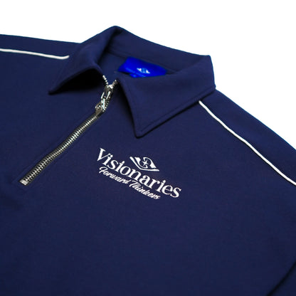 STV Visionaries Half-Zip Sweat Shirt - Blue