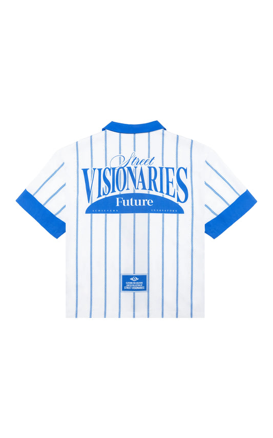 Visionary Pin Stripe Button Down Shirt