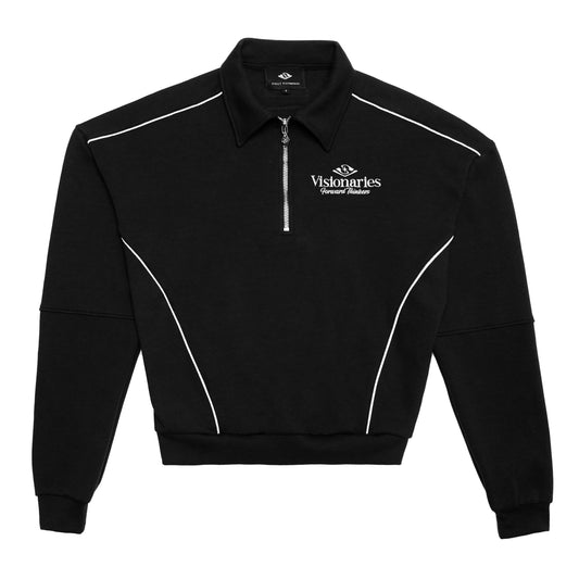 STV Visionaries Half-Zip Sweat Shirt - Black