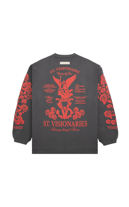 ST. VISIONAIRE VINTAGE PUFF LONG TEE