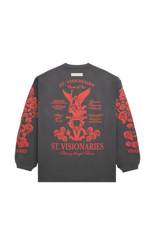 ST. VISIONAIRE VINTAGE PUFF LONG TEE