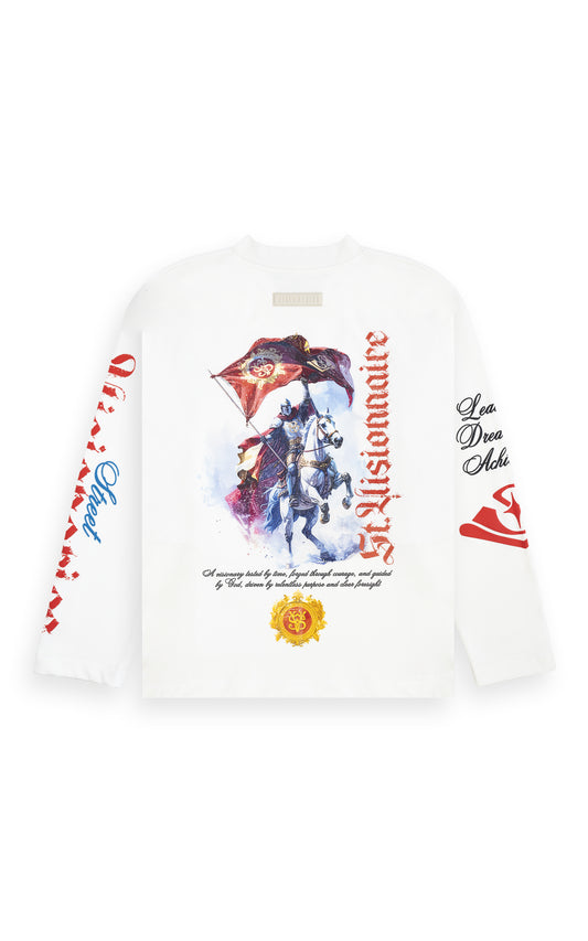 A VISIONARY KNIGHT VINTAGE LONG TEE