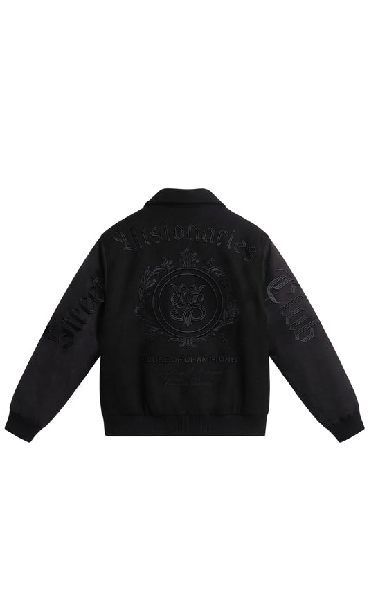 Midnight Oasis Varsity Jacket